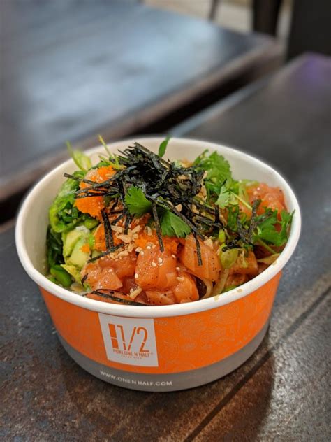 poke one n half la jolla|ahi poke bowl chandler.
